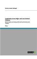 Leadership across High- and Low-Context Cultures