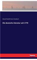 deutsche Literatur seit 1770