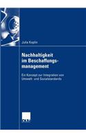 Nachhaltigkeit Im Beschaffungsmanagement