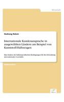 Internationale Kundenansprache in ausgewählten Ländern am Beispiel von Kunststoff-Halbzeugen