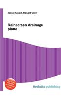 Rainscreen Drainage Plane