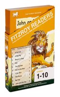 Phonics Readers (with FREE Word Skills book ) | Fitzroy | 1 to 10 | Phonics based Stories | Boxed set of Ten Reader Books | Fitzroy Word Skills 1 | For Kids Aged 3 to 6 Years |
