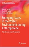 Emerging Issues in the Water Environment During Anthropocene