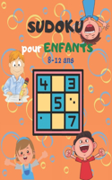 sudoku pour enfants 10-12 ans: + 200 grilles 4 niveaux, livre sudoku amusant avec solutions, grands caractères, 19,05 x 23,5 cm