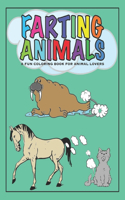 Farting Animals A Fun Coloring Book for Animal Lovers