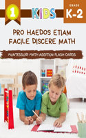 Pro haedos etiam facile discere math Montessori Math Addition Flash Cards