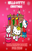 Hello Kitty Christmas Coloring Book For Kids