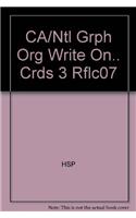 CA/Ntl Grph Org Write On.. Crds 3 Rflc07