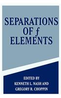 Separations of F Elements
