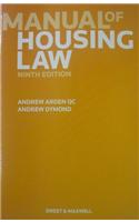 Manual of Housing Law
