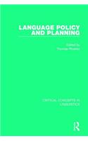 Language Policy and Planning