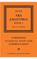Ovid: Ars Amatoria, Book III