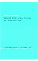 Secured Credit Under English and American Law