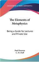 Elements of Metaphysics