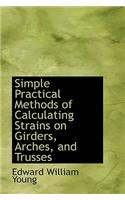 Simple Practical Methods of Calculating Strains on Girders, Arches, and Trusses
