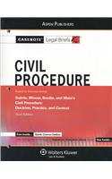 Casenote Legal Briefs: Civil Procedure, Keyed to Subrin, Minow, Brodin, and Main's Civil Procedure, 3rd Ed.