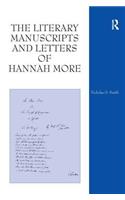 Literary Manuscripts and Letters of Hannah More