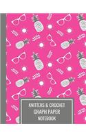 Knitters & Crochet Graph Paper Notebook