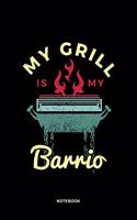 Grilling and BBQ Art Graphic Notebook