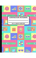 Composition Notebook Graph Paper 5x5