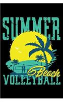 Summer Beach Volleyball
