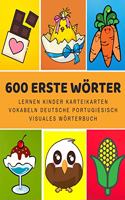 600 Erste Wörter Lernen Kinder Karteikarten Vokabeln Deutsche Portugiesisch Visuales Wörterbuch: Leichter lernen spielerisch großes bilinguale Bildwörterbuch kinderbücher für Babys Kleinkinder Fremdsprache Anfänger Eltern und Grundschule ab 1-12