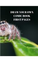 Draw Your Own Comic Book First Pages