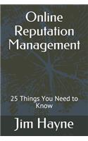 Online Reputation Management