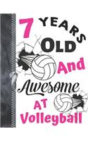 7 Years Old And Awesome At Volleyball