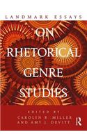 Landmark Essays on Rhetorical Genre Studies