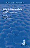 Agricultural Trade and Policy in China