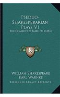 Pseduo-Shakesperarian Plays V1