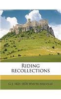 Riding Recollections