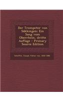 Der Trompeter Von Sakkingen; Ein Sang Vom Oberrhein, Dritte Auflage