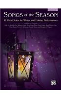 Songs of the Season Medium Low Voice