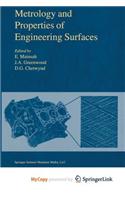Metrology and Properties of Engineering Surfaces