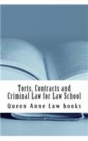 Torts, Contracts and Criminal Law for Law School: Q and A's on Torts, Contracts and Criminal Law for Law School