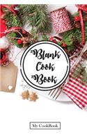 Blank Cookbook