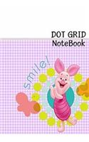 Dot Grid Notebook Piglet
