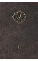 Monogram Gemini Notebook