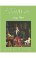 Oblomov: Large Print