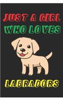 Just A Girl Who Loves Labradors
