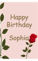 Happy Birthday Sophia