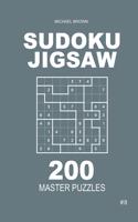 Sudoku Jigsaw - 200 Master Puzzles 9x9 (Volume 8)