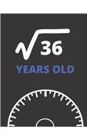 Square Root Of 36 Years Old