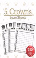 5 Crowns Score Sheets