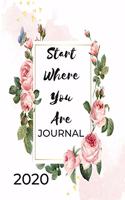 Start Where You Are