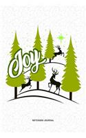 Joy: A 6x9 Inch Diary Notebook Journal With A Bold Text Font Slogan On A Matte Cover and 120 Blank Lined Pages Makes A Great Alternative To A Card