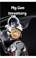 My Gun Inventory: Having a gun inventory is vitally important to any gun owner or collector. Keep a handy record in this 6"x9" journal of all your firearms in one pla