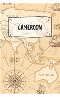 Cameroon: Dotted Travel Diary Notebook or Journey Dotted Grid Journal - Holiday Trip Pocketbook for Men and Women with Dots